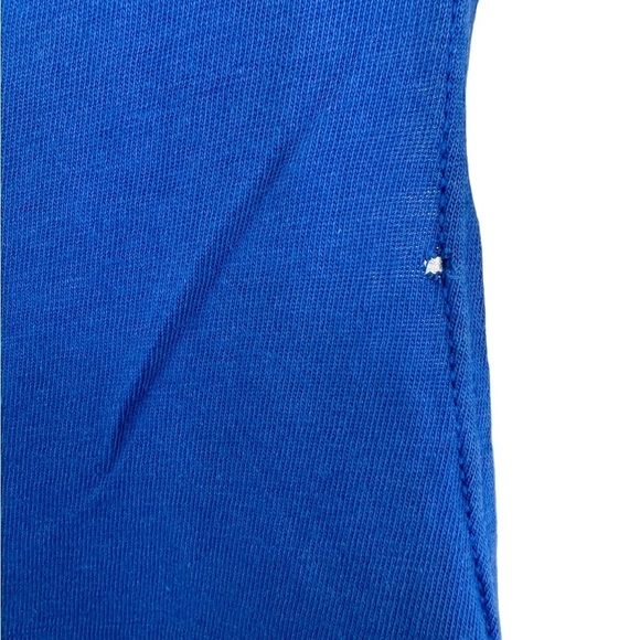 Nike Vintage Just Do It Blue Tank Top Made  in USA - size M - Picture 3 of 5